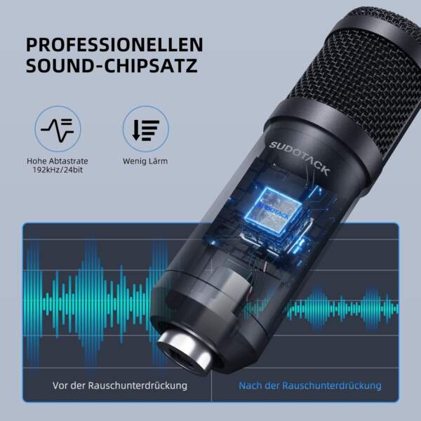 SUDOTACK USB-Kondensatormikrofon – Bild 2