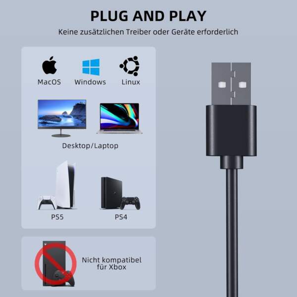 SUDOTACK USB-Kondensatormikrofon – Bild 5